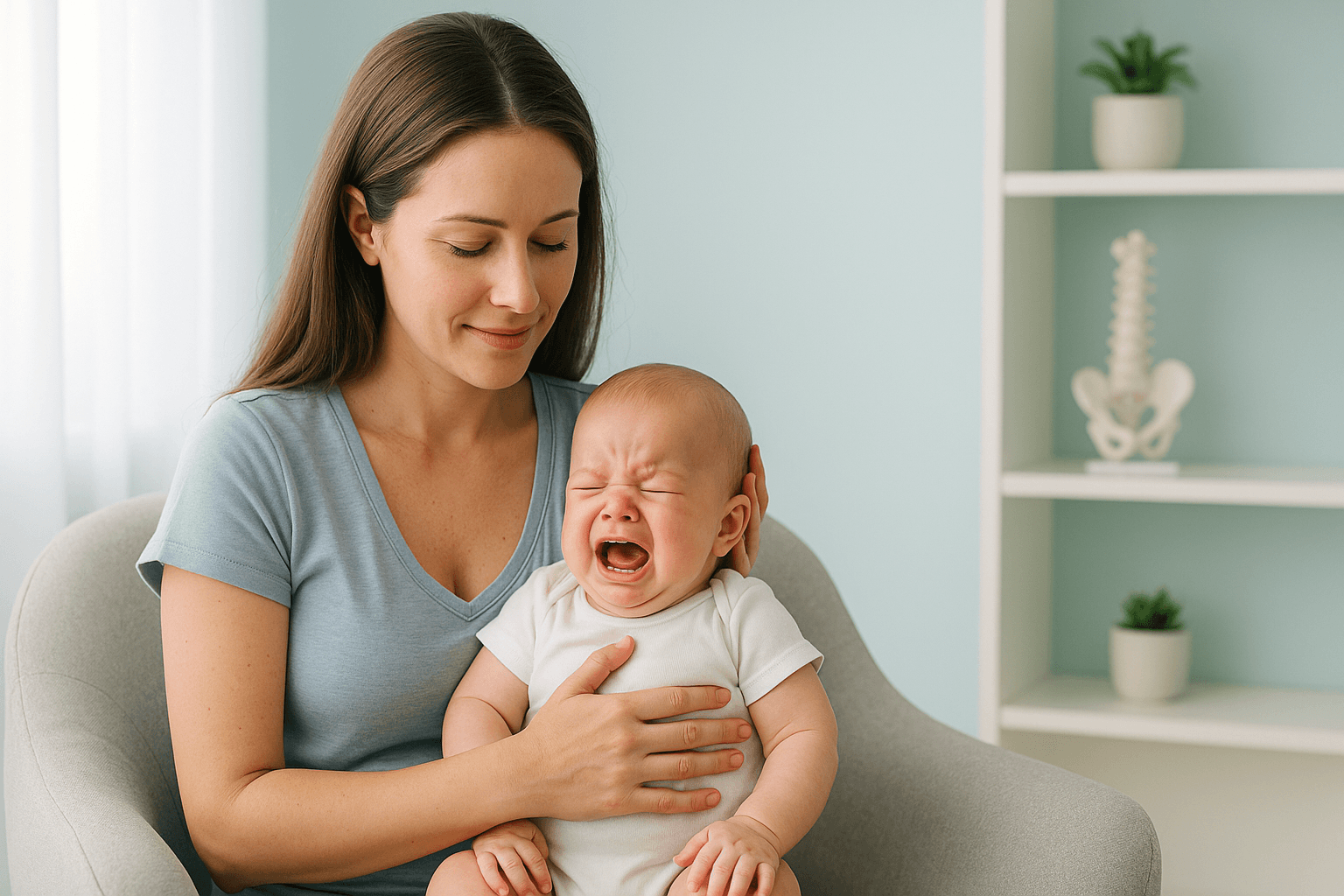 Colic & Reflux in Babies: How Gentle Chiropractic Care Helps