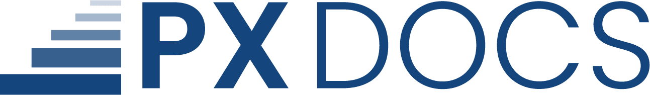 PX Docs certified chiropractor network logo
