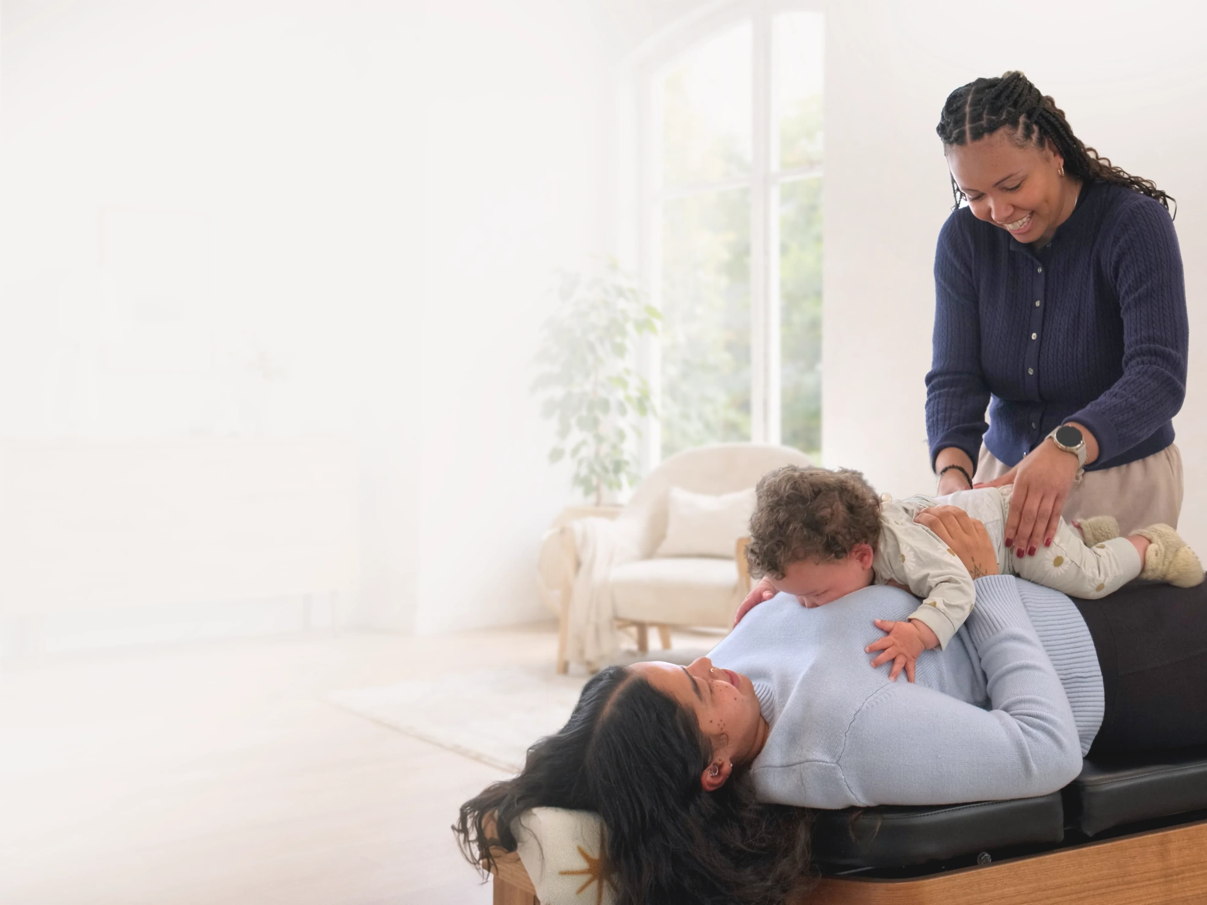 A family visit at Fika Chiropractic in Oakland